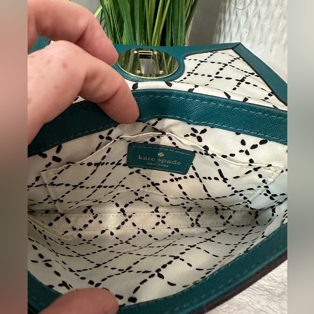 Kate Spade - Pristine condition - Teal Crossbody bag - Picture 4 of 12